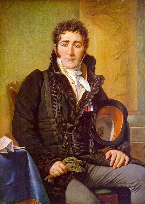 Jacques-Louis  David Portrait of the Count de Turenne Norge oil painting art